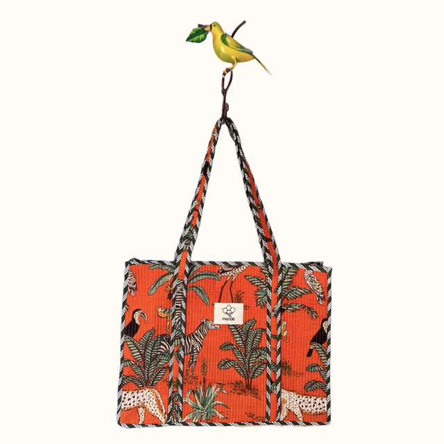 Grand tote bag "Savana sunset"