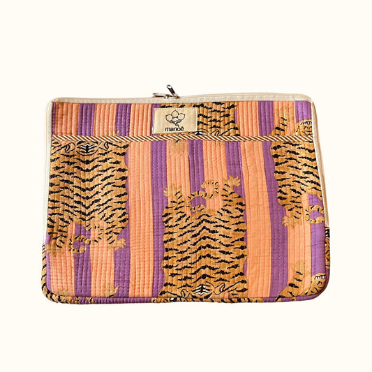 Pochette d'ordinateur "Marshmallow Tiger"