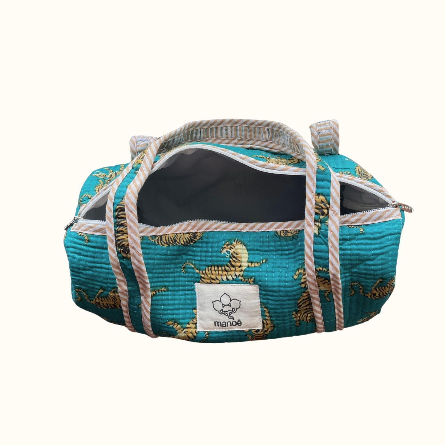 Petit sac enfant – "Dancing tiger in the bleu"